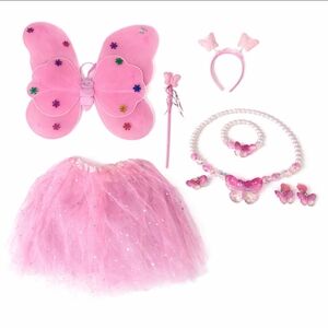 Light Up Pink Fairy Dress-Up Set for Kids